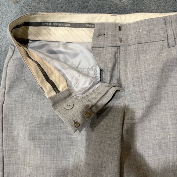 Express Grey Dress Pants - Picture 4 of 9